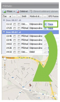 Mobile – GPS localisation