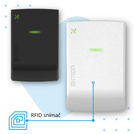 Access system for GECO 2 Aktion eReader controls access to company buildings with a fingerprint