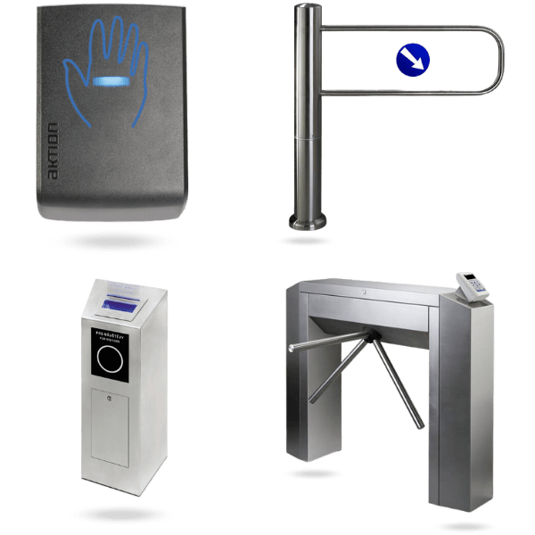 Special equipment for Aktion access control systems