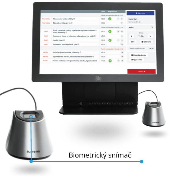The Aktion desktop biometric finger scanner is the ideal assistant for reception areas, canteens and other workplaces where you need to speed up the loading of people into the system.