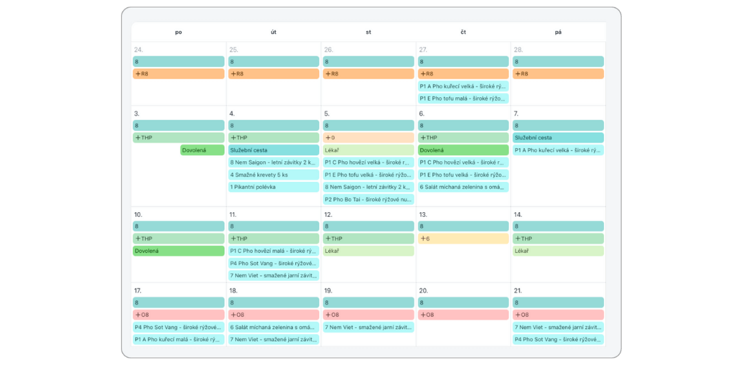 New Aktion eNEXT - calendar