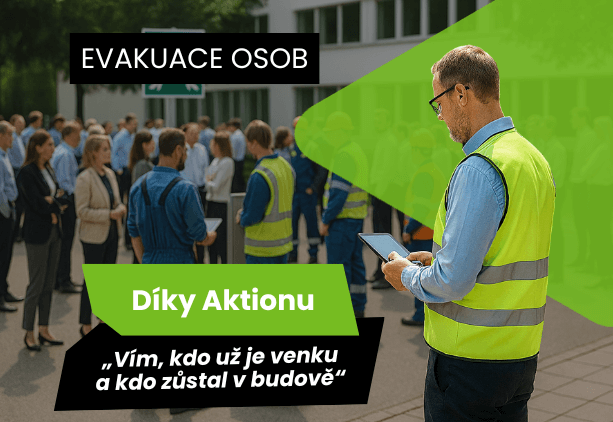Aktion evacuation of people - What does a crisis situation look like when you have the right tool in your hand?