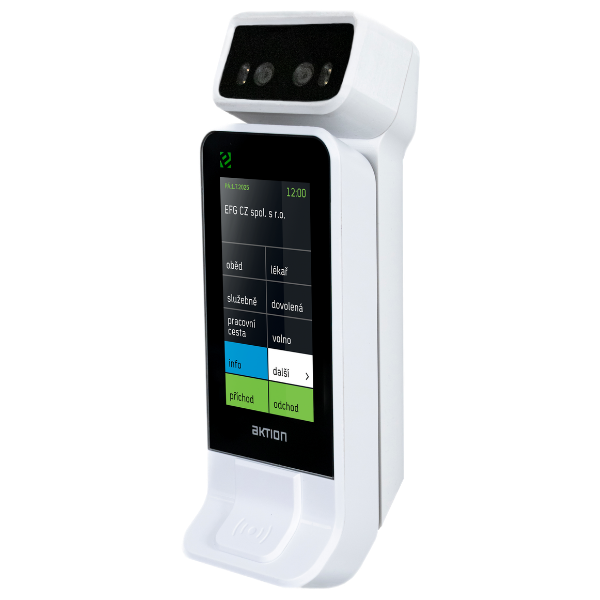 Easy online attendance 6 The Aktion eSmartReader attendance terminal for small businesses