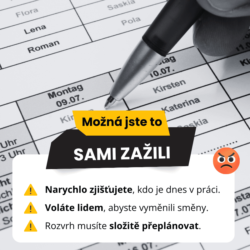A last-minute change to the shift rota? It’s a breeze with Aktion. Plan your shifts without the hassle